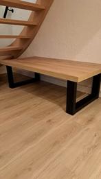 Salontafel Valencia Weba Eik Melanine & Metaal Industrieel, Ophalen, Zo goed als nieuw, Metaal