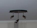 plafondlamp met 3 spots, Huis en Inrichting, Ophalen, Zo goed als nieuw, Metaal, Modern