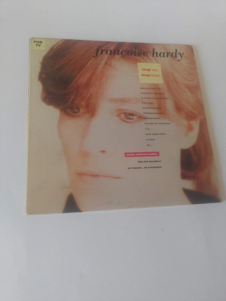 Francoise Hardy - twintig jaar en twintig titels -, Cd's en Dvd's, Vinyl | Rock, Zo goed als nieuw, Singer-songwriter, 12 inch