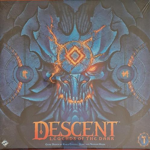 Bordspel "Descent: Legends of the Dark" (Nieuw, Engelstalig), Hobby en Vrije tijd, Gezelschapsspellen | Bordspellen, Nieuw, Een of twee spelers