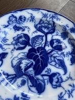 Schotel met blauwe bloemen Petrus Regout, c. 1850 - c. 1875, Ophalen of Verzenden