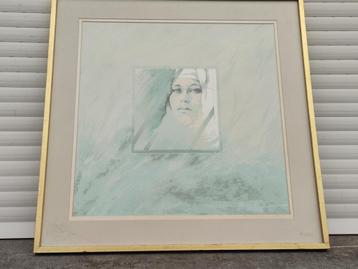 Lithographie signe Walter f brems beschikbaar voor biedingen