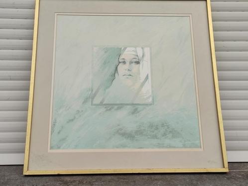 Lithographie signe Walter f brems, Antiek en Kunst, Kunst | Litho's en Zeefdrukken, Ophalen of Verzenden