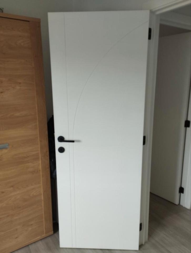 6 binnendeuren -beuk, Doe-het-zelf en Bouw, Deuren en Vliegenramen, Zo goed als nieuw, Ophalen
