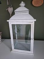 Groot windlicht / lantaarn / kaarsenhouder/ vitrine, Huis en Inrichting, Woonaccessoires | Etagères, Ophalen, Gebruikt