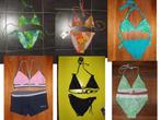 lot 6 bikinis taille 38 maillot piscine vacances, Porté, Bikini, Enlèvement ou Envoi