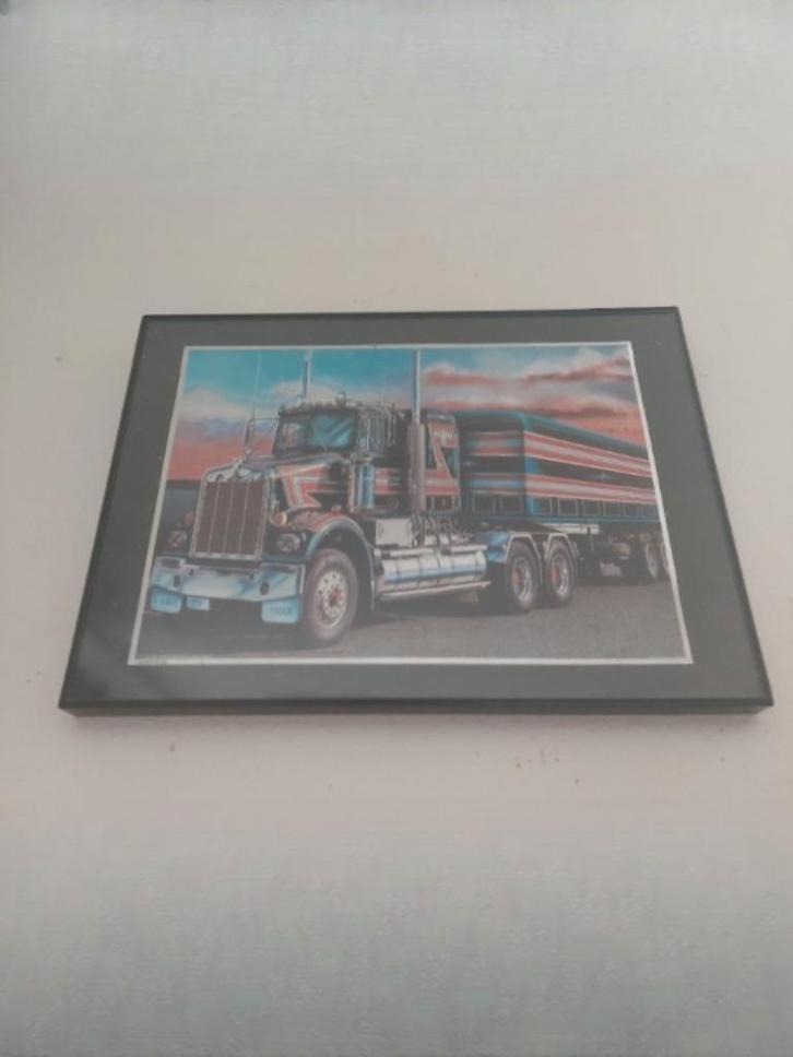 Kader, Huis en Inrichting, Woonaccessoires | Lijsten, Gebruikt, Minder dan 50 cm, Minder dan 50 cm, Kunststof, Ophalen of Verzenden