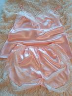 Kanten satijnen setje, Kleding | Dames, Pyjama's, Ophalen of Verzenden, Zo goed als nieuw, Maat 38/40 (M)