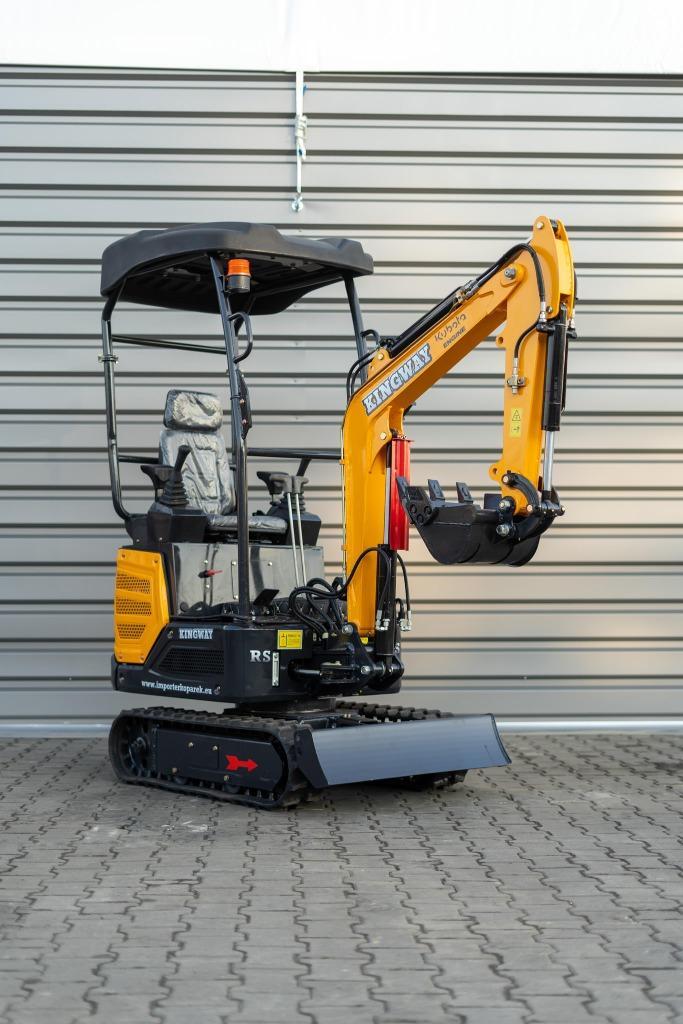 KORTING! Kingway minigraafmachine minigraver graafmachine, Zakelijke goederen, Machines en Bouw | Kranen en Graafmachines, Graafmachine