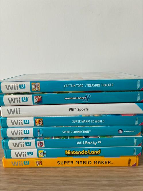 Wii/U games bundle, Games en Spelcomputers, Games | Nintendo Wii U, Zo goed als nieuw, Ophalen of Verzenden