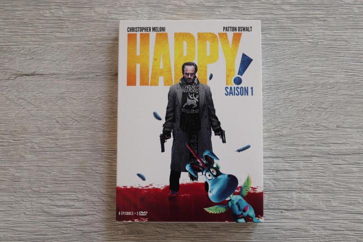 Happy! - saison 1, CD & DVD, DVD | TV & Séries télévisées, Comme neuf, Enlèvement ou Envoi