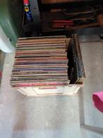 3 bakken vol met +-/300 lp's en dubbel lp's. Overige genres, Cd's en Dvd's, Vinyl | Overige Vinyl, Ophalen, Gebruikt, 12 inch