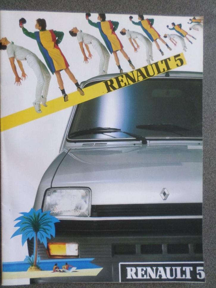 Renault 5 & Alpine 1984 Brochure, Boeken, Auto's | Folders en Tijdschriften, Renault, Ophalen of Verzenden