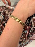 Mooie gouden dames armband, Bijoux, Sacs & Beauté, Bracelets, Comme neuf, Or, Enlèvement ou Envoi, Or