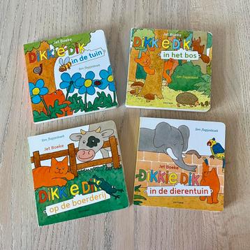 4 x Dikkie Dik - Jet Boeke - Op de boerderij beschikbaar voor biedingen