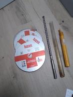 lots 1 mèche pour béton ,5 disques métal et 1 massete, Ophalen, Zo goed als nieuw, Overige typen