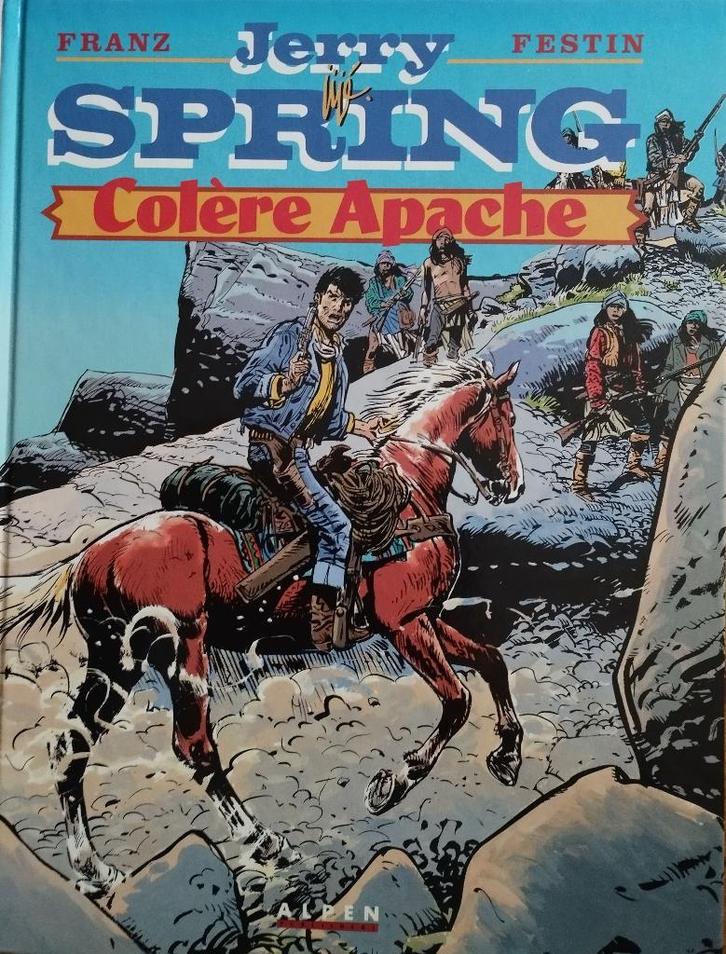 Jerry Spring – Colère apache, Livres, BD, Utilisé, Une BD, Enlèvement ou Envoi