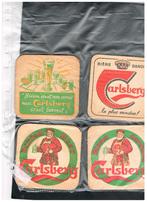 VIEUX SOUS-VERRES À BIÈRE CARLSBERG, Envoi, Neuf, Sous-bock