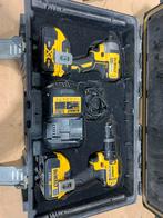 Set dewalt incl baterijen en oplader & 2machines, Doe-het-zelf en Bouw, Ophalen of Verzenden, Zo goed als nieuw