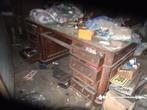 Oud vintage bureau, Ophalen, Gebruikt, Bureau