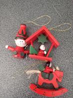 Kerst hangertjes in het hout, Diversen, Ophalen of Verzenden