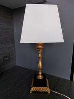 Lampe de table vintage style Régence noir/or Light & Living, Comme neuf, Regency, Moins de 50 cm, Enlèvement ou Envoi