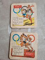 Oude bierkaartjes van Olympische spelen 1972, Verzamelen, Biermerken, Gebruikt, Ophalen of Verzenden