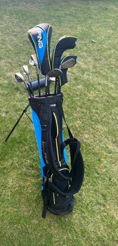 Golf PING avec sac de golf PING (Taille adolescente), Sports & Fitness, Golf, Comme neuf, Set, Ping, Enlèvement ou Envoi