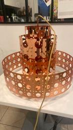 Très beau lustre industriel métal cuivré, Enlèvement, Comme neuf