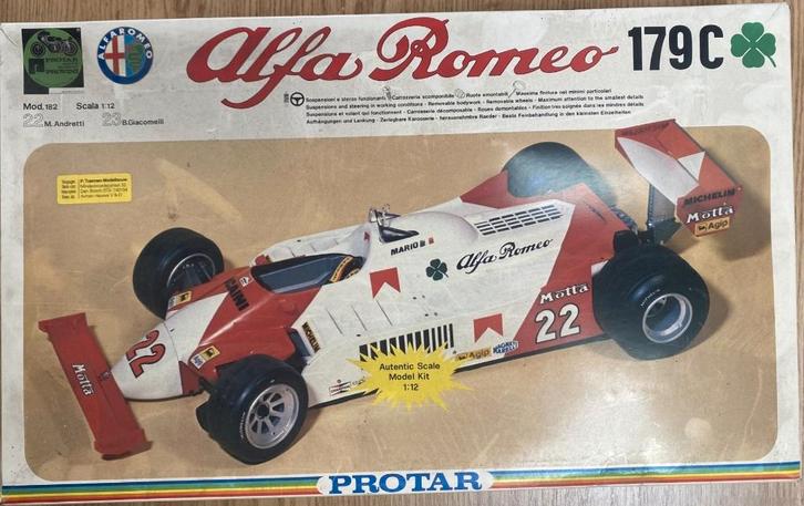 Protar ALFA ROMEO 179C Échelle 1:12, Hobby & Loisirs créatifs, Modélisme | Voitures & Véhicules, Neuf, Voiture, Plus grand que 1:32