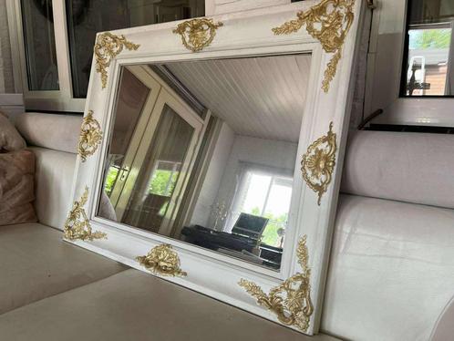 barok spiegel, Huis en Inrichting, Woonaccessoires | Spiegels, Zo goed als nieuw, 75 tot 100 cm, Minder dan 100 cm, Vierkant, Ophalen
