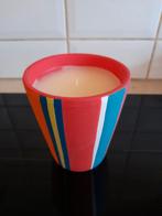 Kaars in verpakkiing, Huis en Inrichting, Woonaccessoires | Kandelaars en Kaarsen, Ophalen, Zo goed als nieuw, Kaars