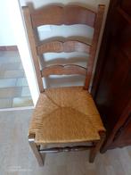 riet stoelen 3, Huis en Inrichting, Stoelen, Ophalen, Riet of Rotan, Gebruikt, Drie