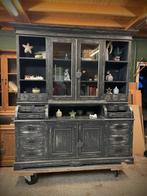 Buffetkast Apothekerskast Vitrinekast., Uniek, 200 cm of meer, Met deur(en), Nieuw