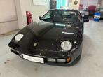 Porsche 928 Manueel - 1979, Auto's, Porsche, Achterwielaandrijving, Lederen bekleding, Zwart, Leder
