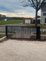 Poort op maat (ijzer) 3 meter. Zonder brievenbus., Tuin en Terras, Ophalen, Met poort, Zo goed als nieuw, Sierhekwerk