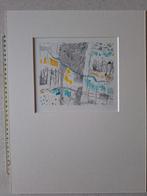 Tekening/gemengde techniek Lutgart Verdonck 2006, Antiek en Kunst, Ophalen of Verzenden