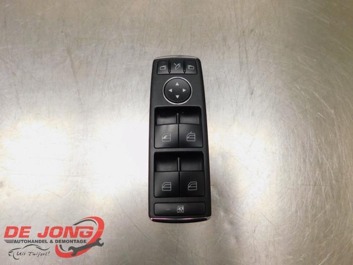 Combischakelaar ramen van een Mercedes C-Klasse, Auto-onderdelen, Dashboard en Schakelaars, Mercedes-Benz, Gebruikt, 3 maanden garantie