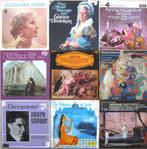 Lot van 10  KLASSIEK / OPERA  vinyls 33T, Cd's en Dvd's, Gebruikt, Opera of Operette, Ophalen of Verzenden, Romantiek