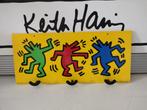 Houten Vilac Keith Haring kapstok 22 x 50 cm, Huis en Inrichting, Woonaccessoires | Kapstokken, Minder dan 100 cm, Ophalen of Verzenden