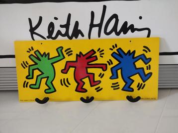 Houten Vilac Keith Haring kapstok 22 x 50 cm