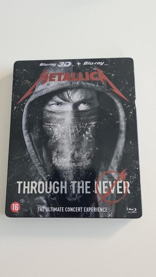 Metallica Through the Never: 2D versie, Cd's en Dvd's, Blu-ray, Zo goed als nieuw, Muziek en Concerten, 3D, Ophalen of Verzenden