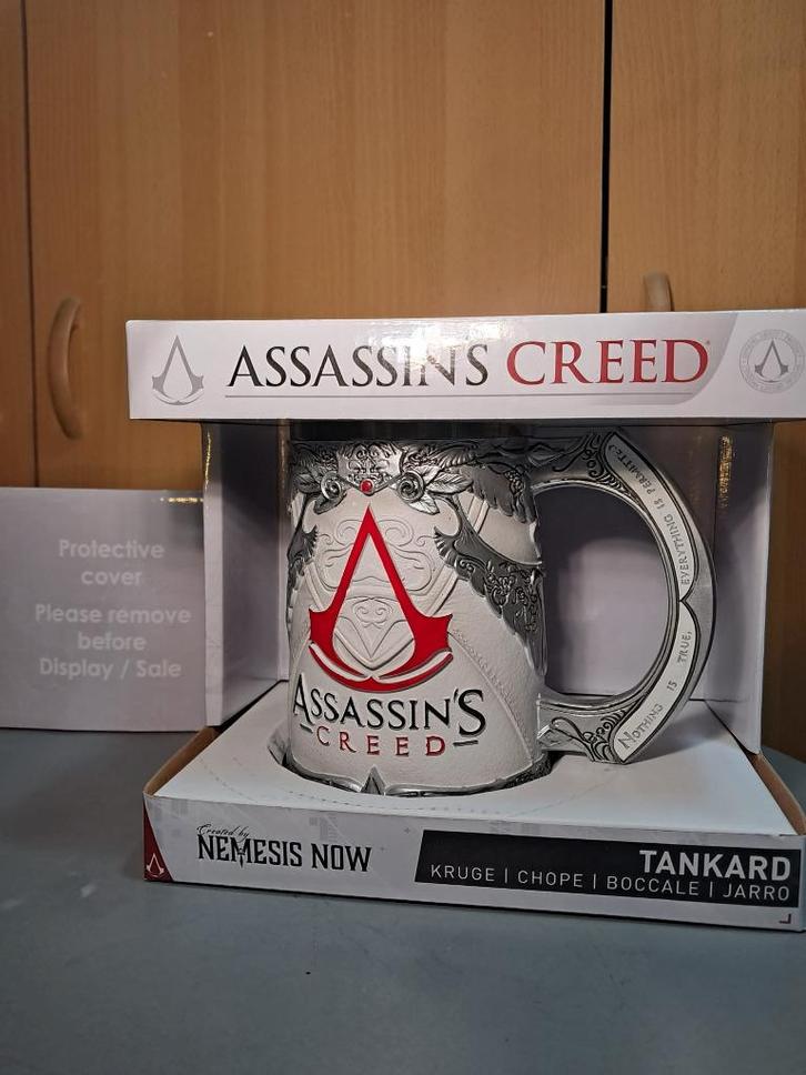 Assassin's creed chope, Verzamelen, Glas en Drinkglazen, Nieuw, Overige typen, Ophalen