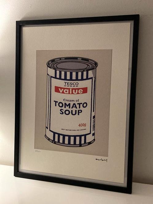 BANKSY: litho met certificaat, Antiek en Kunst, Kunst | Litho's en Zeefdrukken