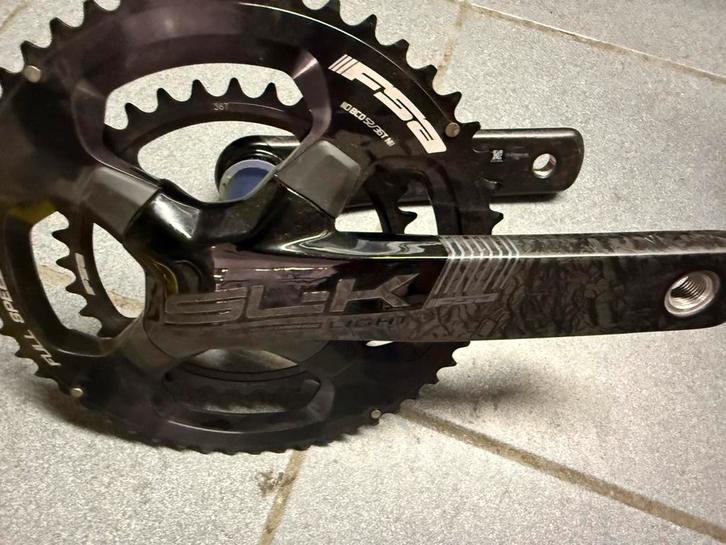 Nieuwe crank fsa slk carbon 175mm 52/36, Fietsen en Brommers, Fietsonderdelen, Nieuw, Ophalen