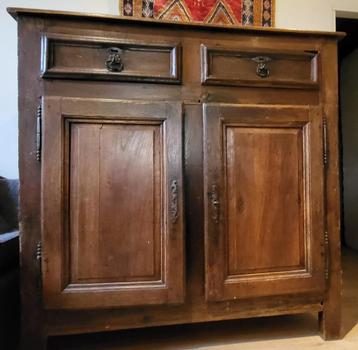 SET (3 STUKS) ANTIEKE NORMANDISCHE MEUBELS beschikbaar voor biedingen