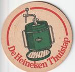BIERKAART  HEINEKEN  THUISTAP  dia 88 mm, Collections, Marques de bière, Sous-bock, Heineken, Envoi, Neuf