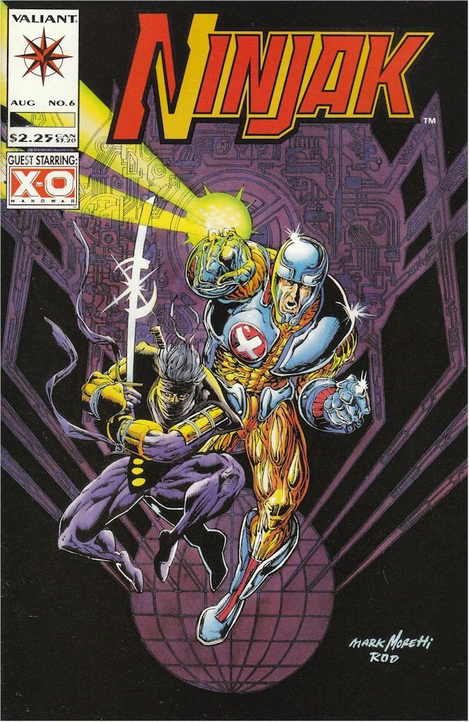 Valiant Comics - Ninjak # 6 (X-O Manowar), Boeken, Strips | Comics, Gelezen, Eén comic, Amerika, Ophalen of Verzenden