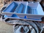 Égouttoir vaisselle en plastique, Maison & Meubles, Comme neuf, Bleu