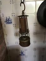 Authentieke oude mijnlamp, Ophalen of Verzenden